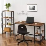 Minimax Computer Desk With Shelf