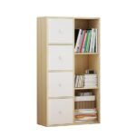Standing Cabinet Bookshelf Modern Design Cupboard Office Small Bookcase